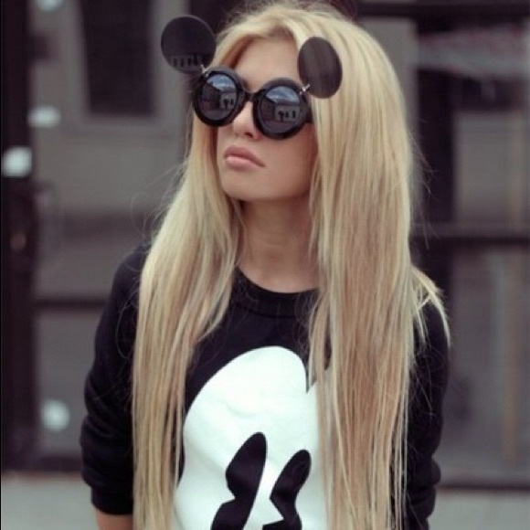 Brand NEW Flip Lens Black Round Sunglasses - Picture 2 of 5